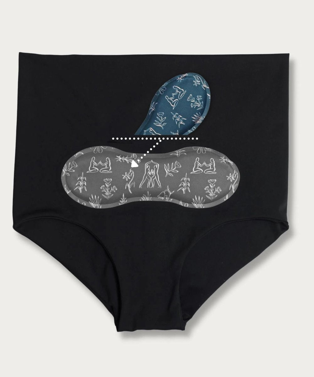 How FourthWear Postpartum Recovery Underwear works with Uterine Ice/Heat Pack