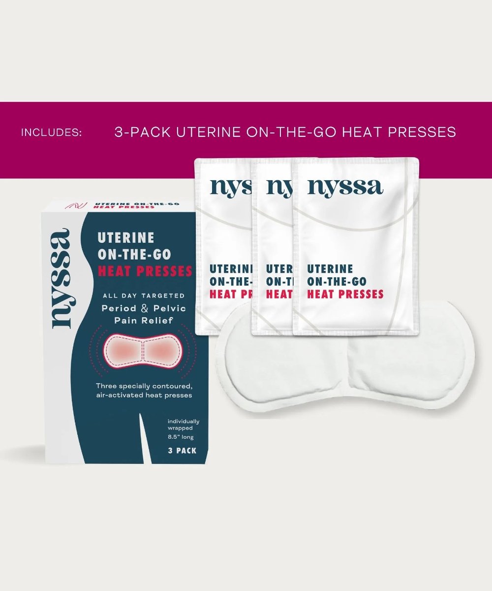 3-Pack of Uterine On-The-Go Heat Presses