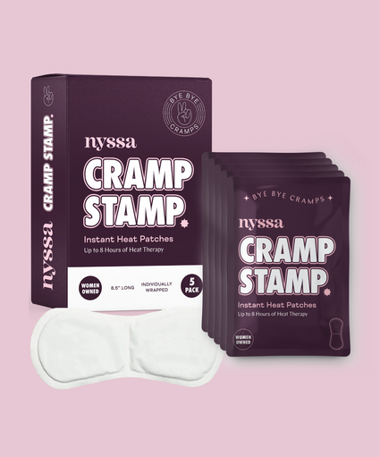 Cramp Stamp Instant Heat Patches - Nyssa