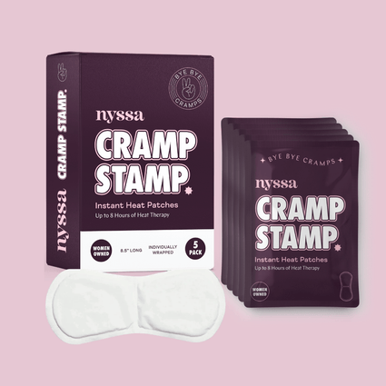 Coming Soon! Cramp Stamp Instant Heat Patches - Nyssa