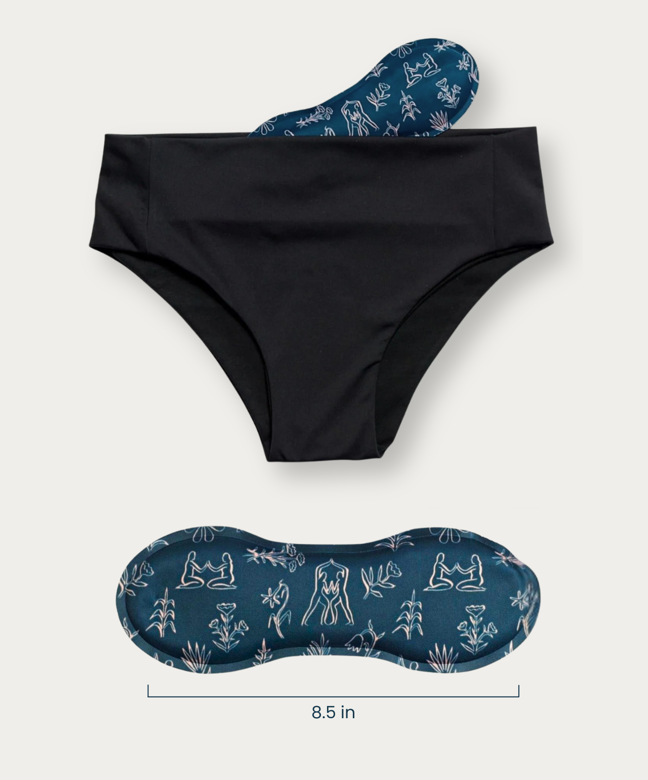 VieWear Period Comfort Underwear + Uterine Ice/Heat Bundle - Nyssa