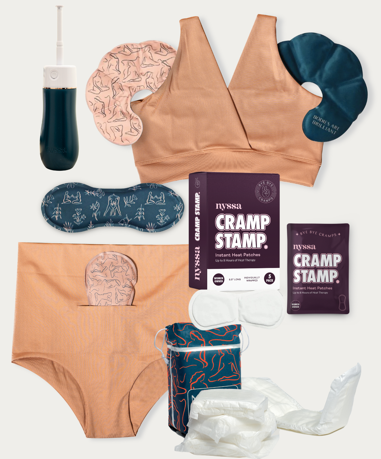 Mocha Mousse Essential Postpartum Kit