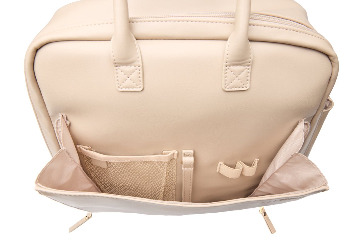 Nyssa mother bag front pocket organization