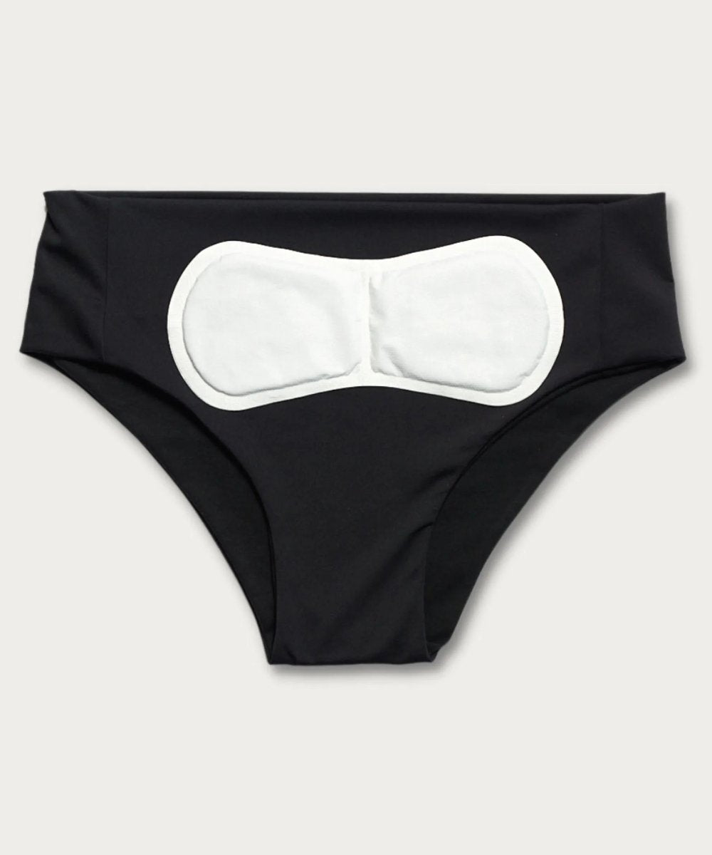 Uterine Heat Patch on top of VieWear Underwear