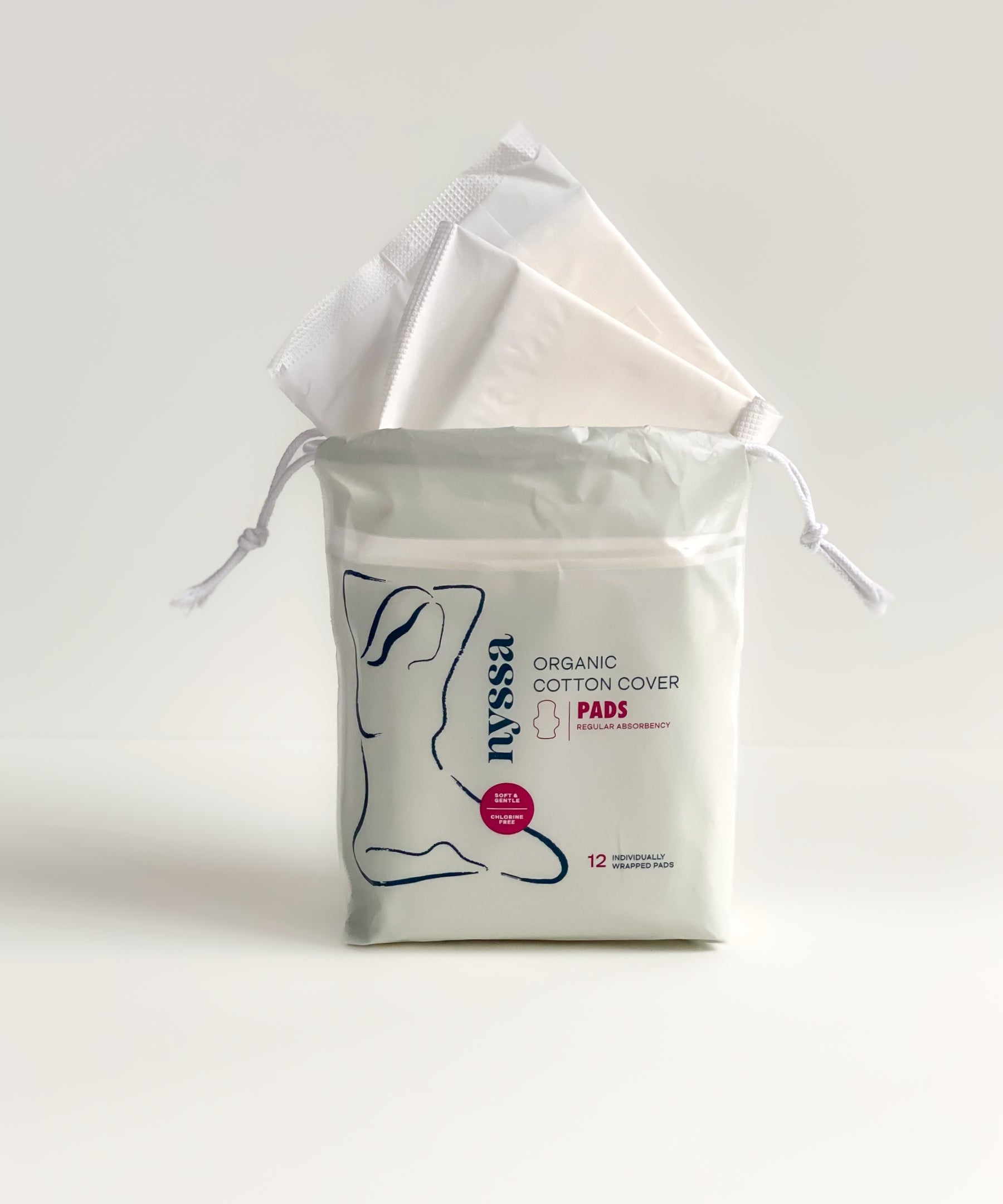 nyssa organic cotton postpartum pads