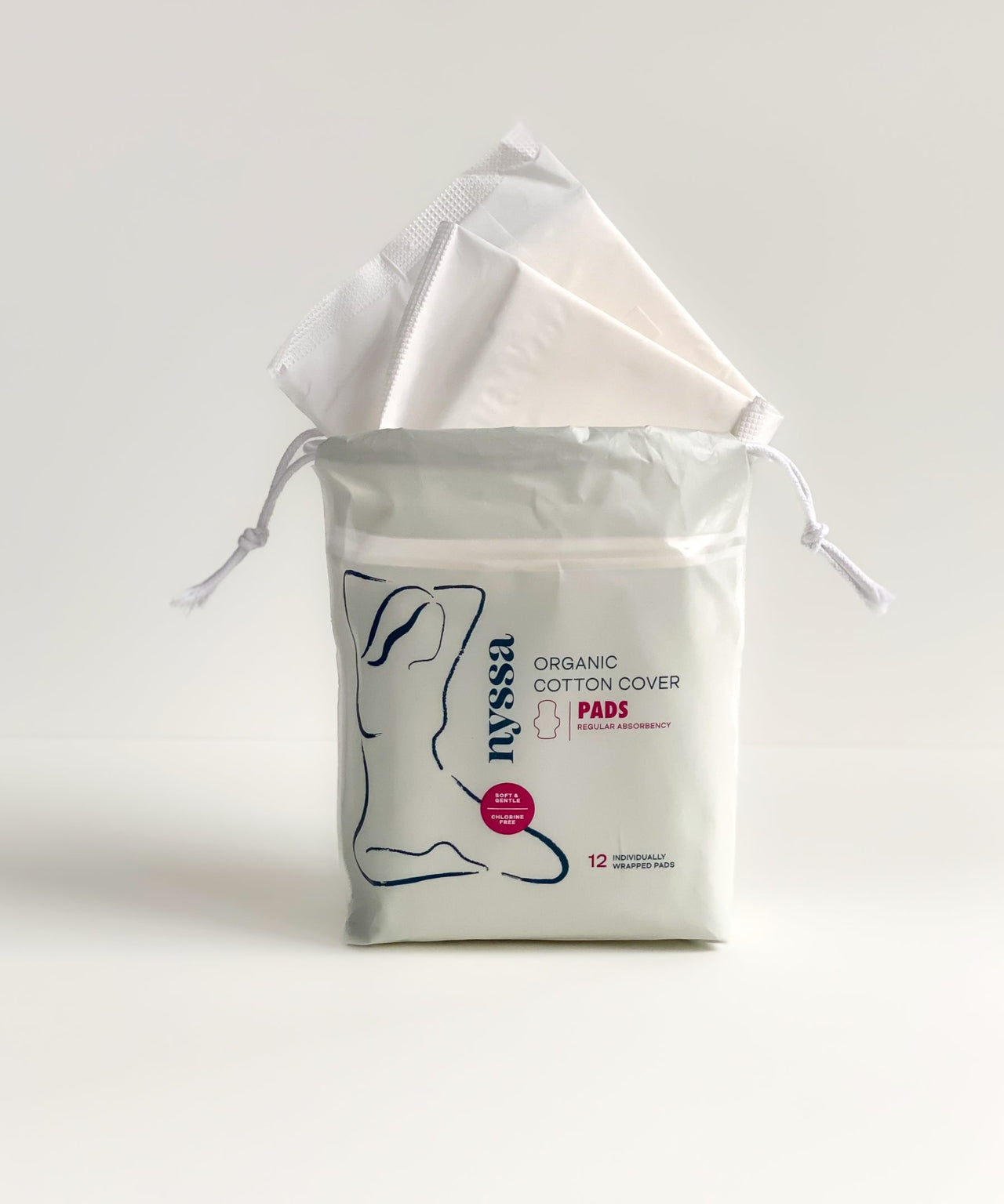 nyssa organic cotton postpartum pads