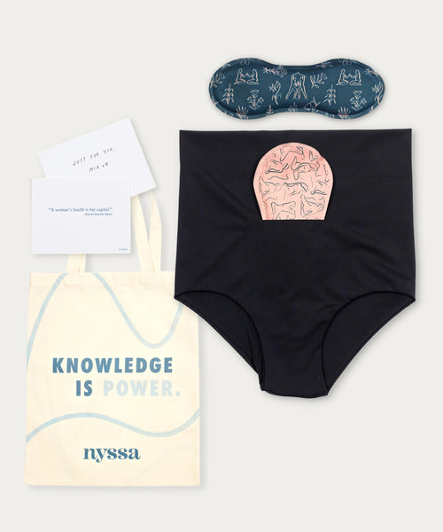 Nyssa FourthWear Postpartum Recovery Underwear, Jet Black, 2X-3X :  : Clothing, Shoes & Accessories