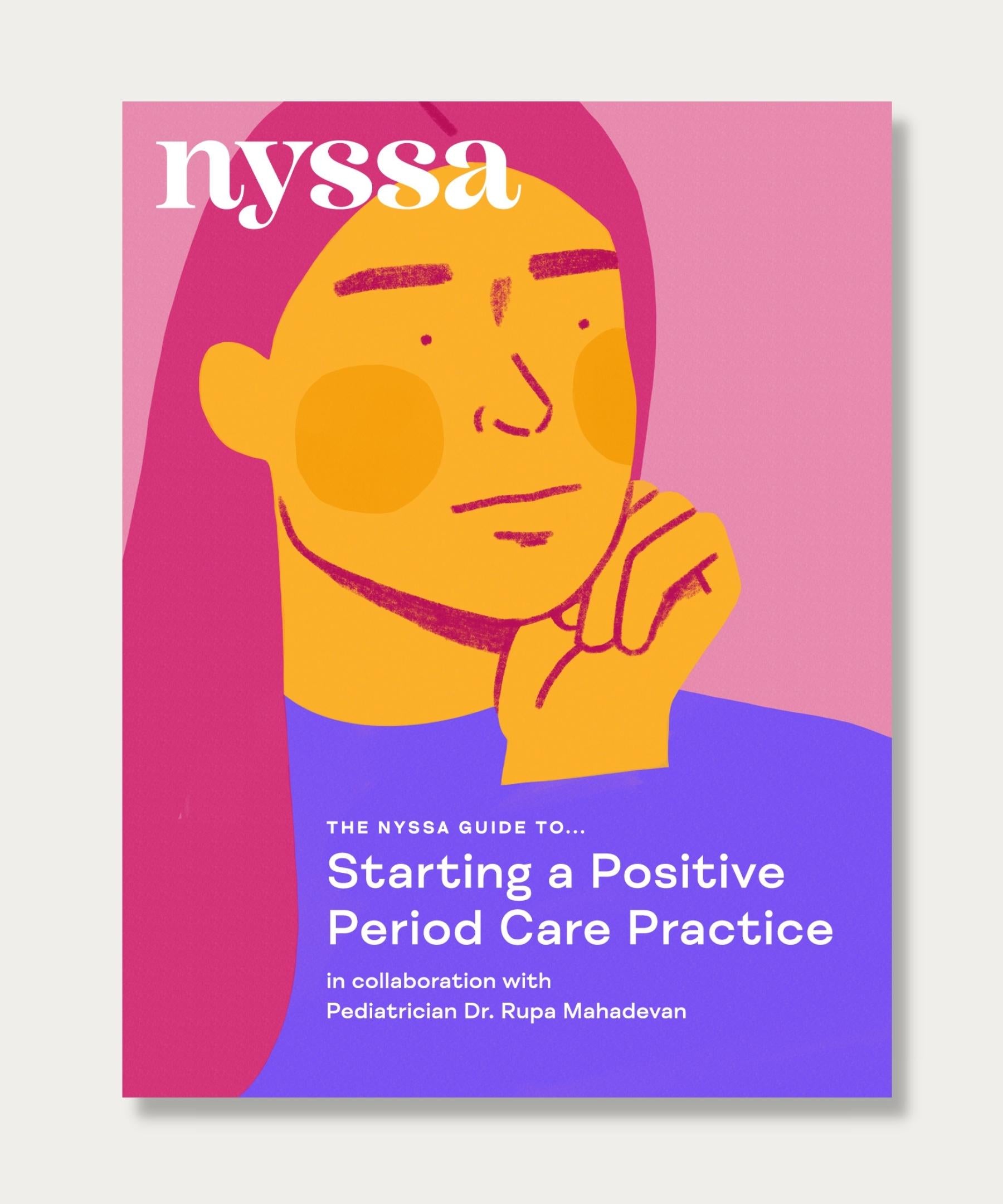 Nyssa Teen guide starting a positive period care practice
