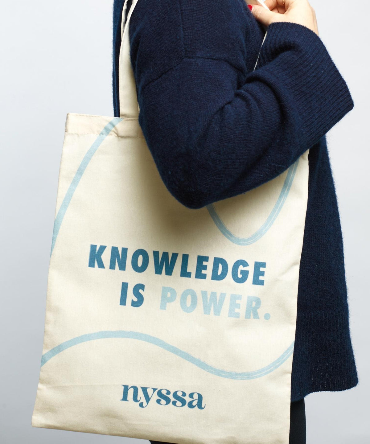 Knowledge is Power Tote - Nyssa