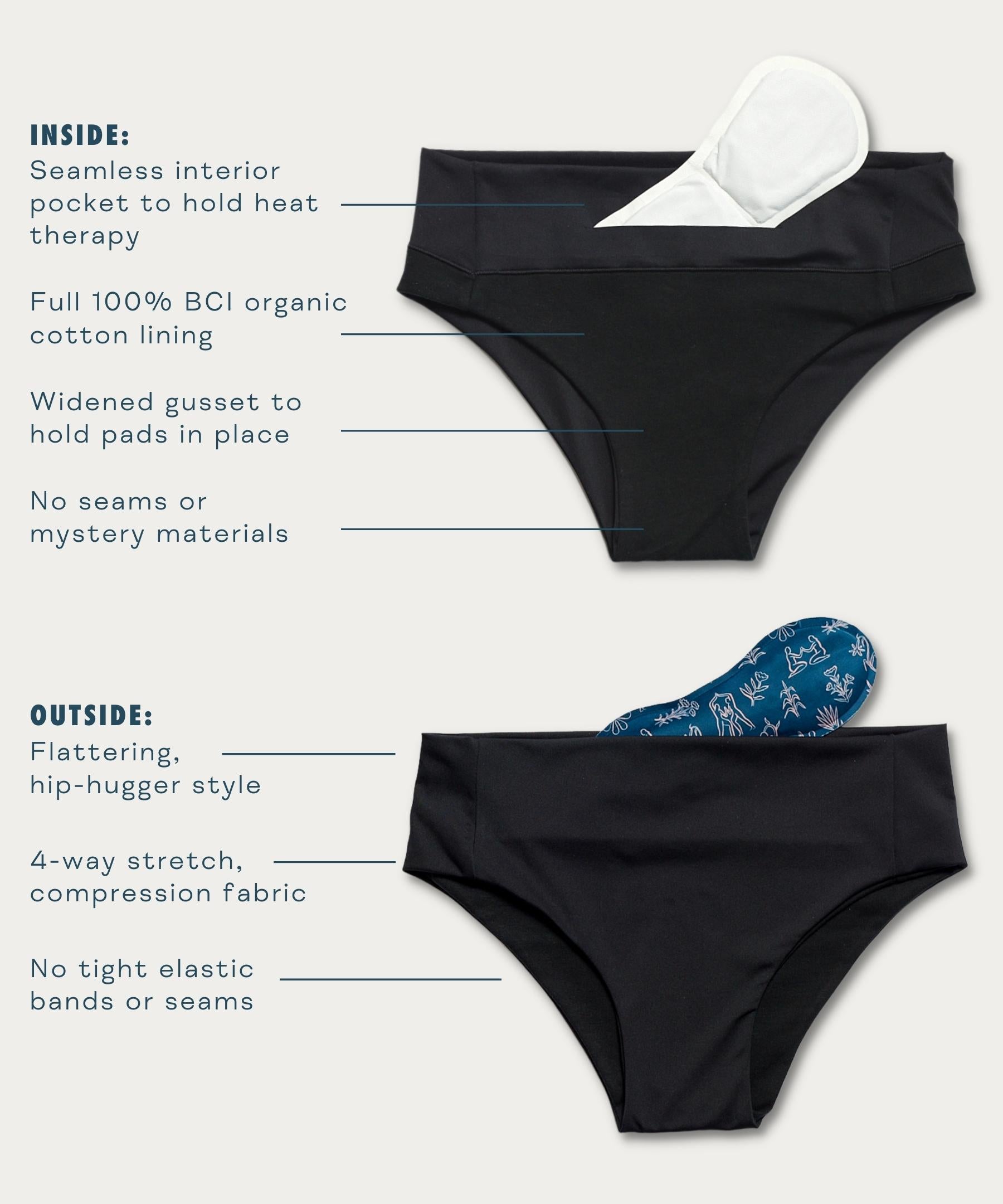 100% BCI Cotton Everyday Knickers﻿, Everyday﻿ Essentials